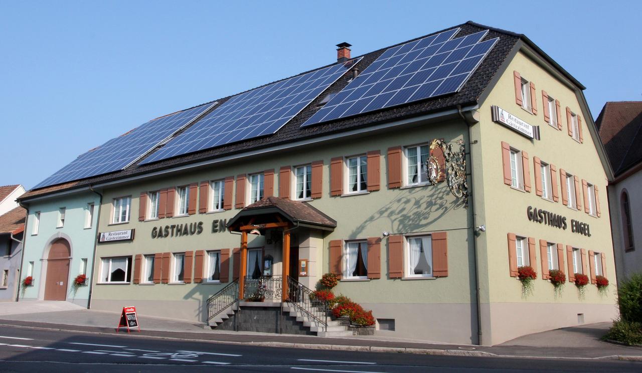 Hotel-Gasthaus Engel Luttingen Laufenburg Esterno foto